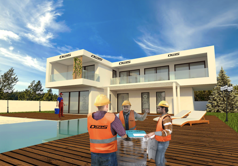 Réparation de la façade